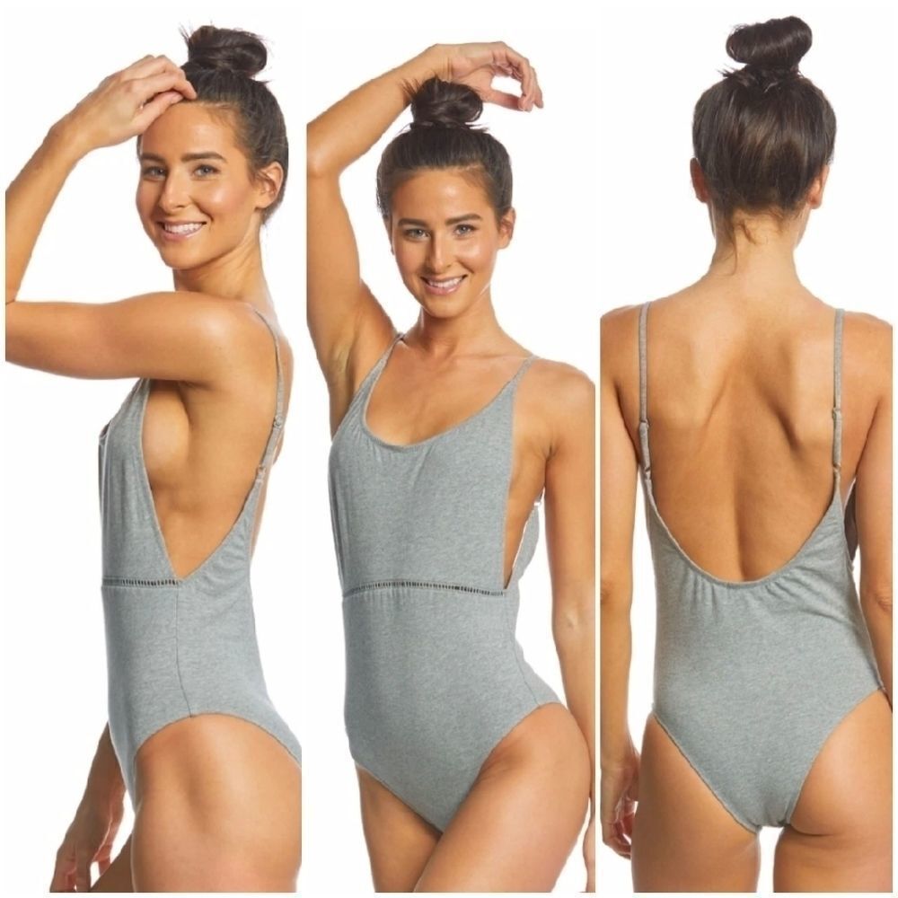 RHYTHM Women's My Scoop One Piece Swimsuit Sz 12